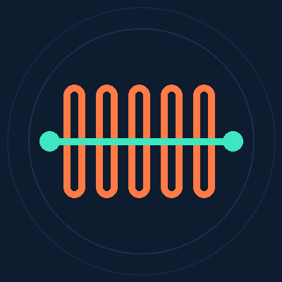 Magnet coil symbol
